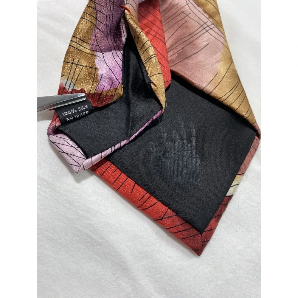 J Garcia Silk Tie Scales Watercolor Collection Artist Proof No.‎ 4